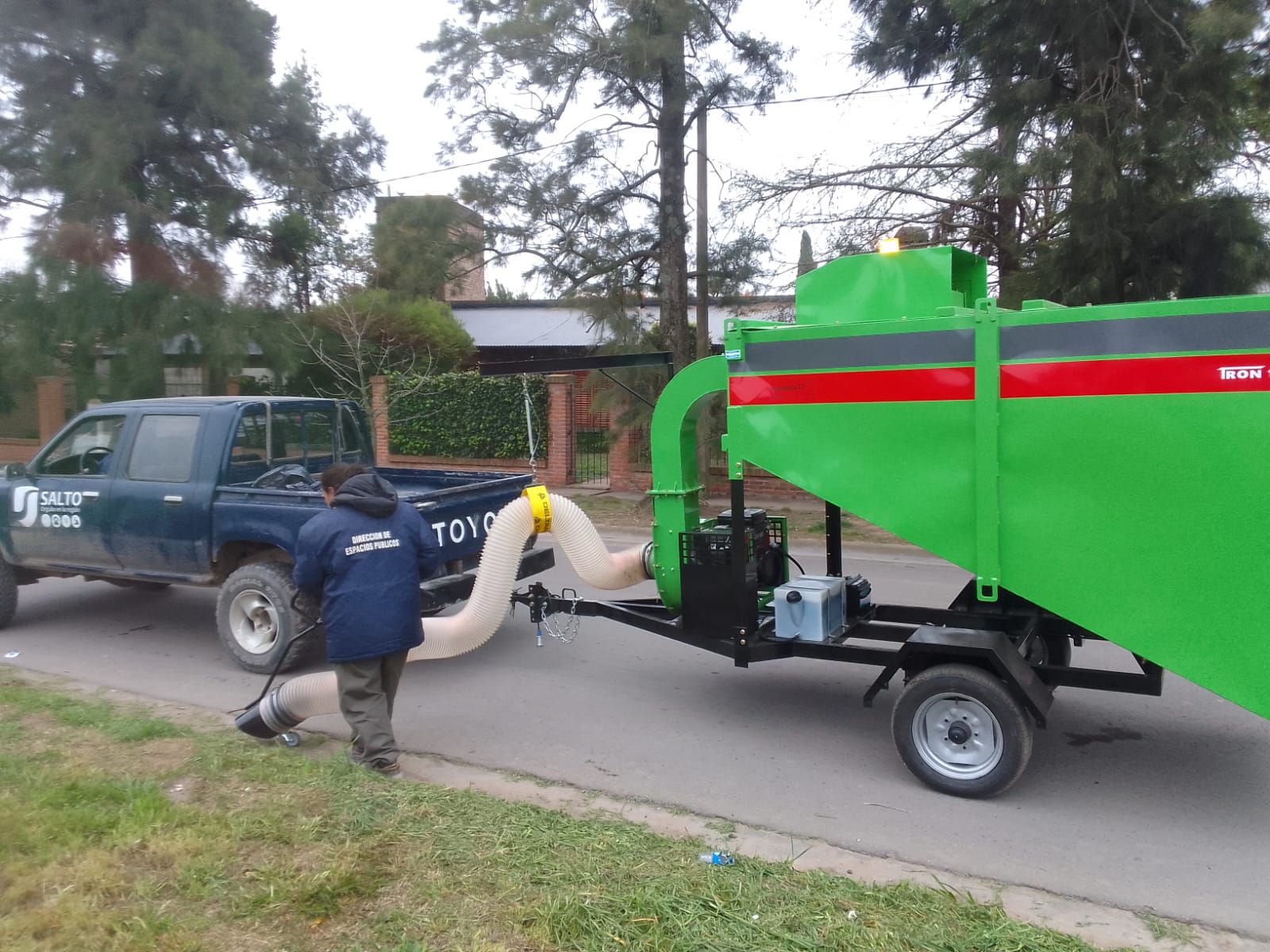 Salto incorpora tecnología de vanguardia para el mantenimiento urbano