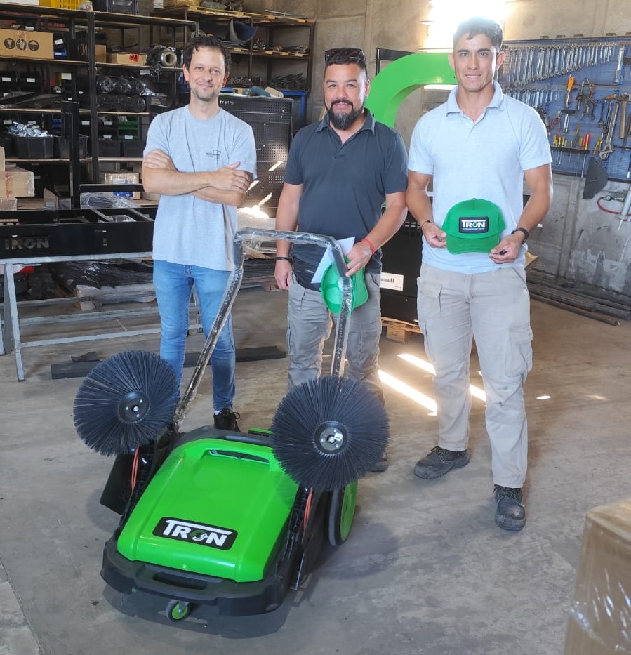 Nuevas entregas de Barredoras TRON BM55 en todo el país