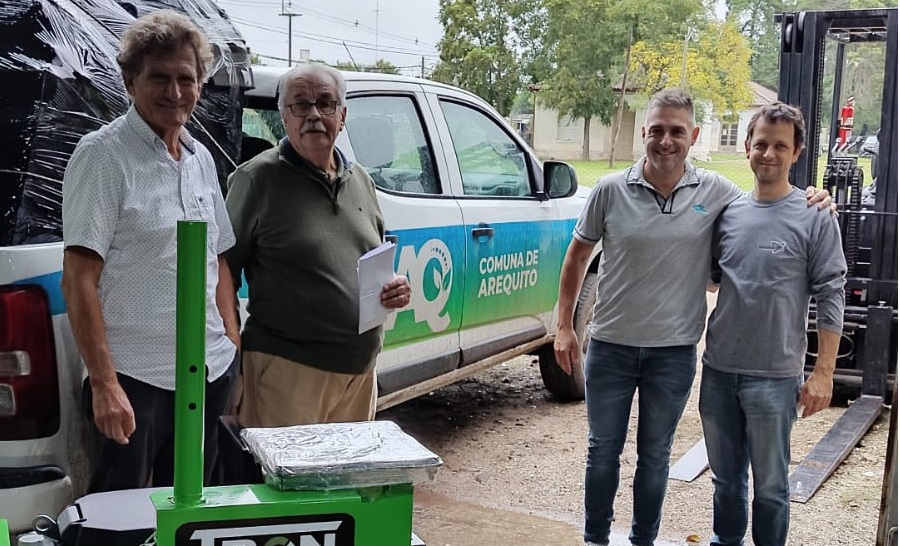 Entregas de equipos TRON en distintos municipios – Abril 2026